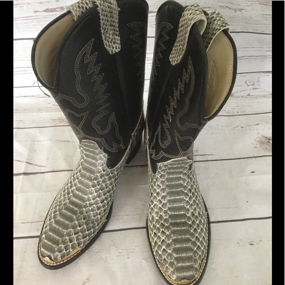 Laredo Cowboys Boots Snake Print